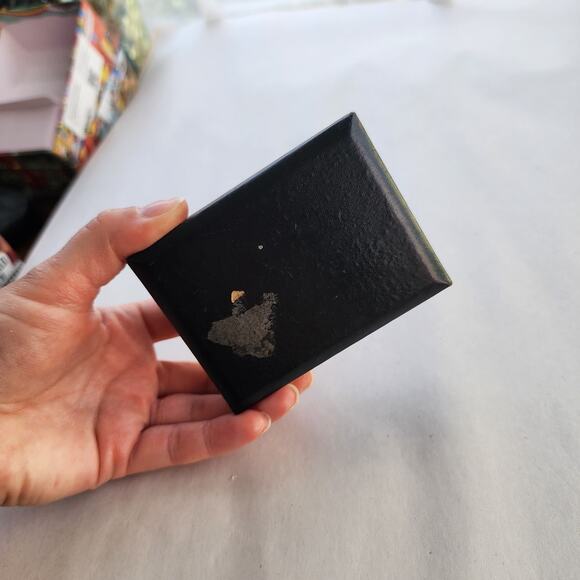 SWANK Vtg Cuff Link Vintage Cufflinks Men's Pair Men's Jewel Brown Cat's Eye New - Picture 8 of 8